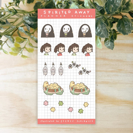 Spirited Away Sticker Sheet