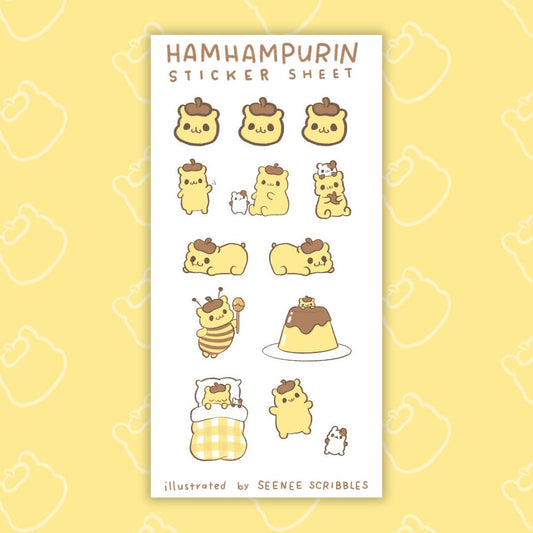 Hamhampurin Sticker Sheet