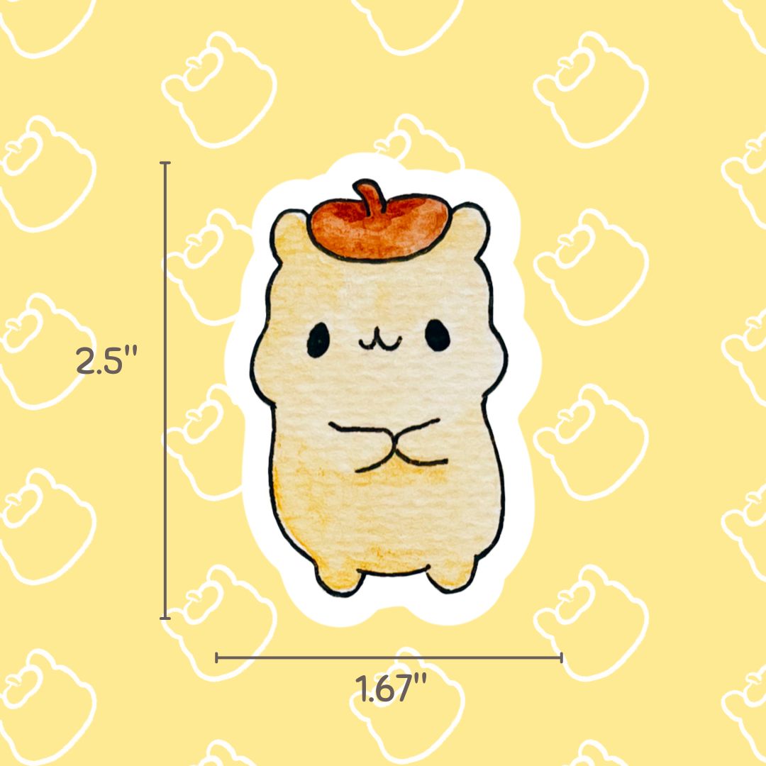 Hamhampurin Sticker | Dishwasher Safe