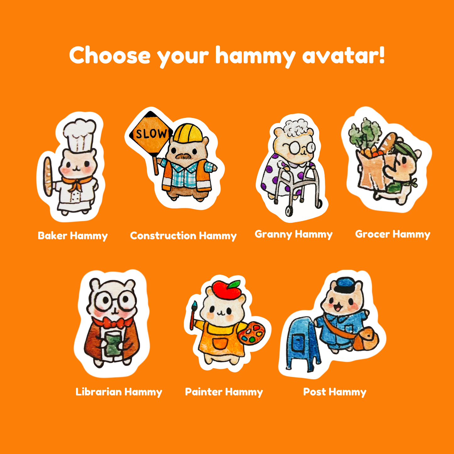 Official Citizen of Hamsterville ID Card