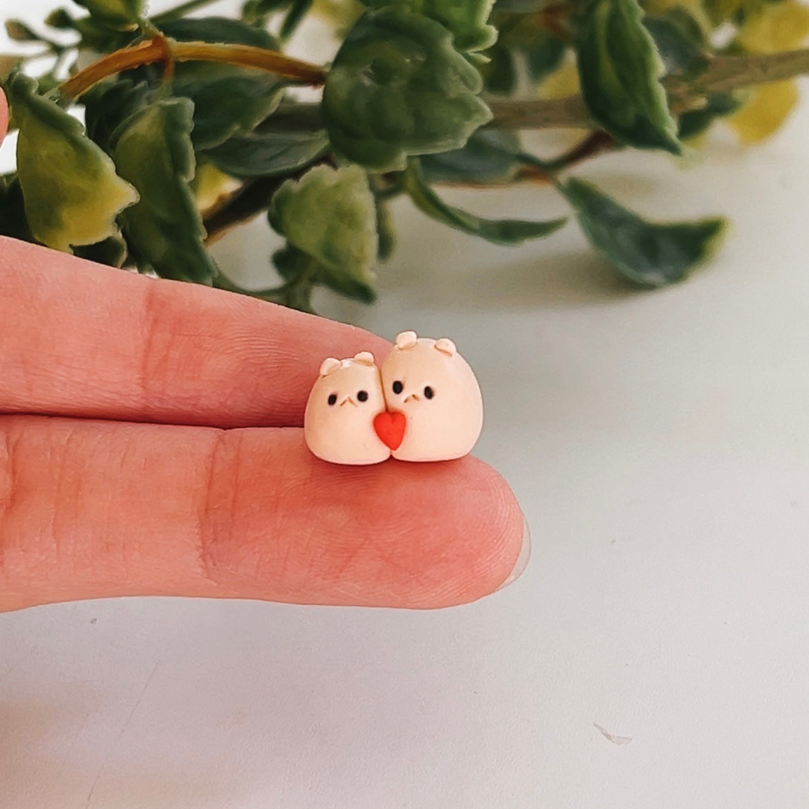 Hammies in Love Clay Buddy | Handmade