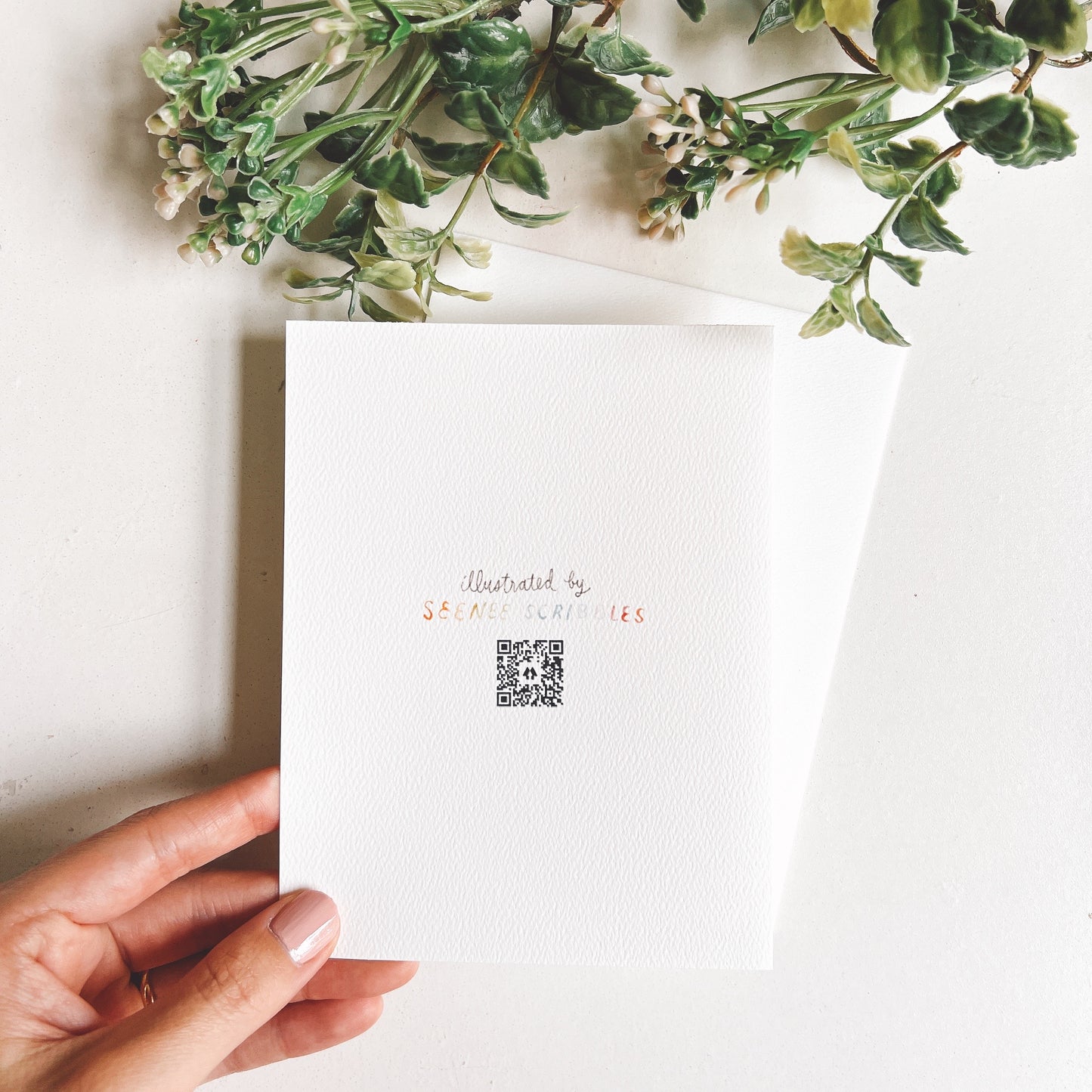 Mushroom Watercolor Greeting Card