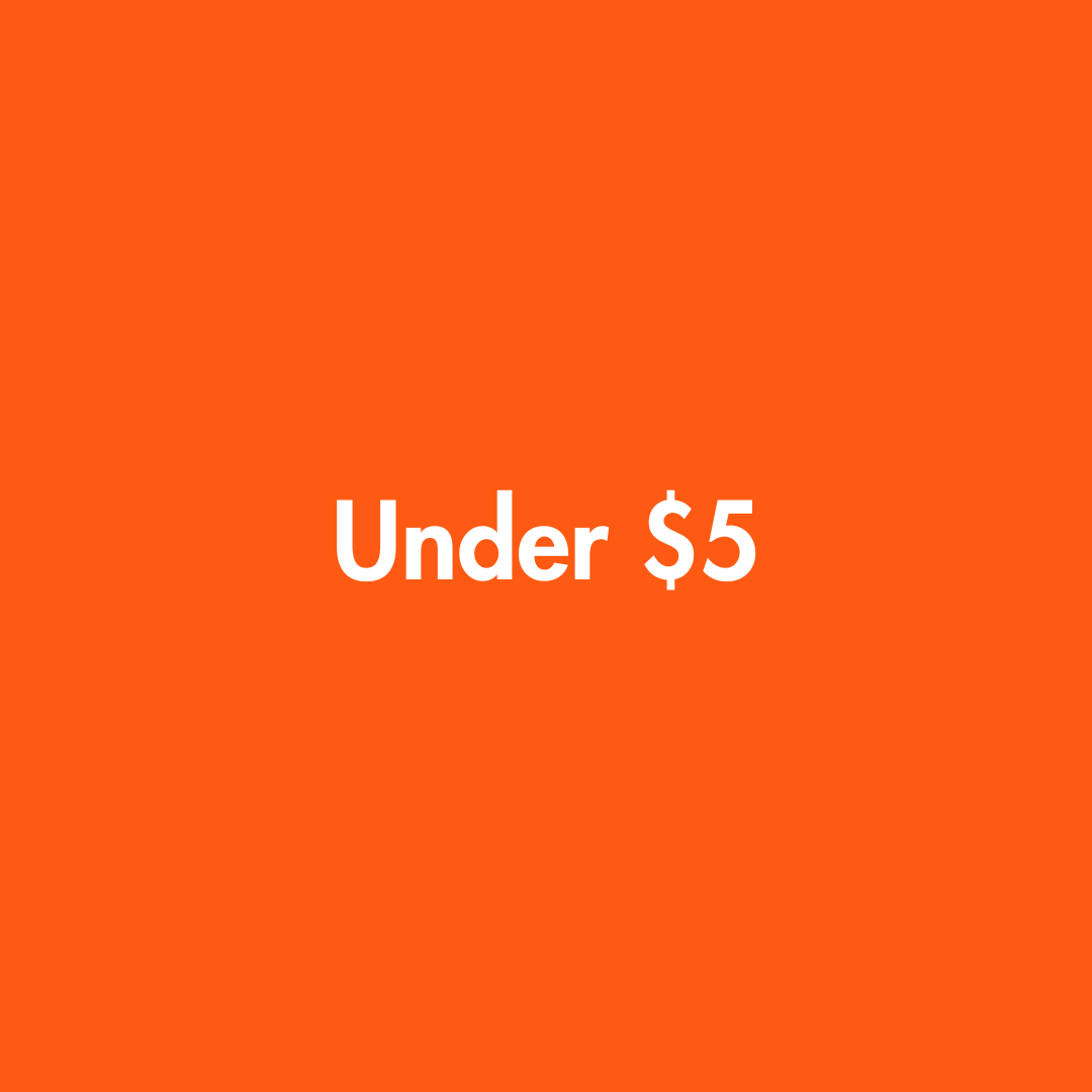 Under $5