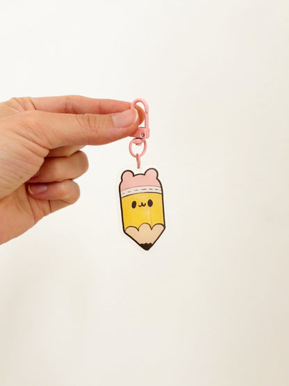 Pencil Hammy Keychain