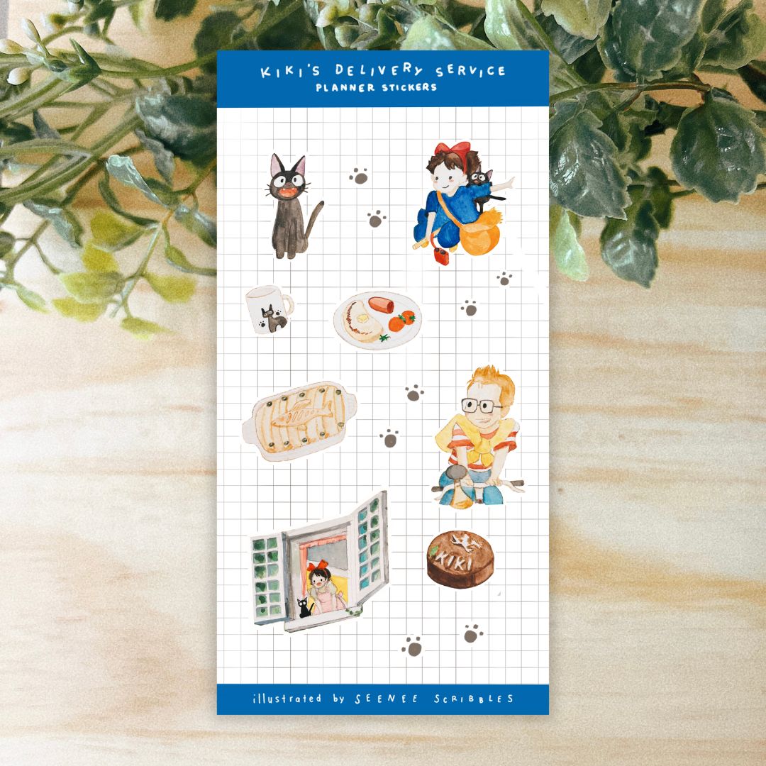 Kiki's Delivery Service Sticker Sheet