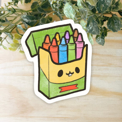 Crayon Box Hammy Sticker | Dishwasher Safe