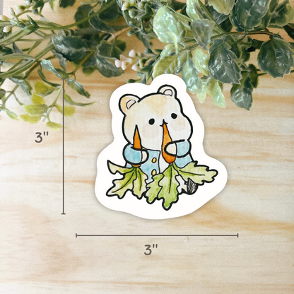 Peter Hammy Sticker | Dishwasher Safe