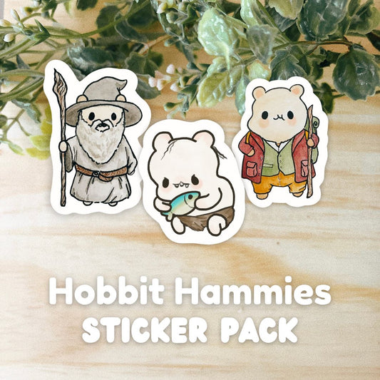 Hobbit Hammies Sticker Pack