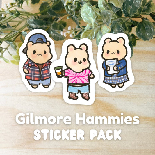 Gilmore Hammies Sticker Pack