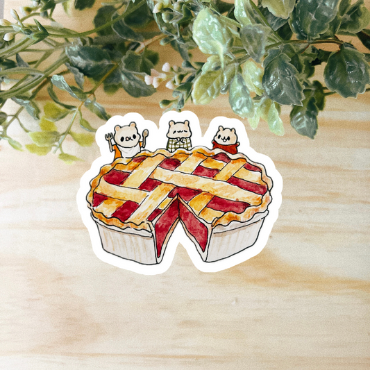 Granny Hammy's Cherry Pie Sticker