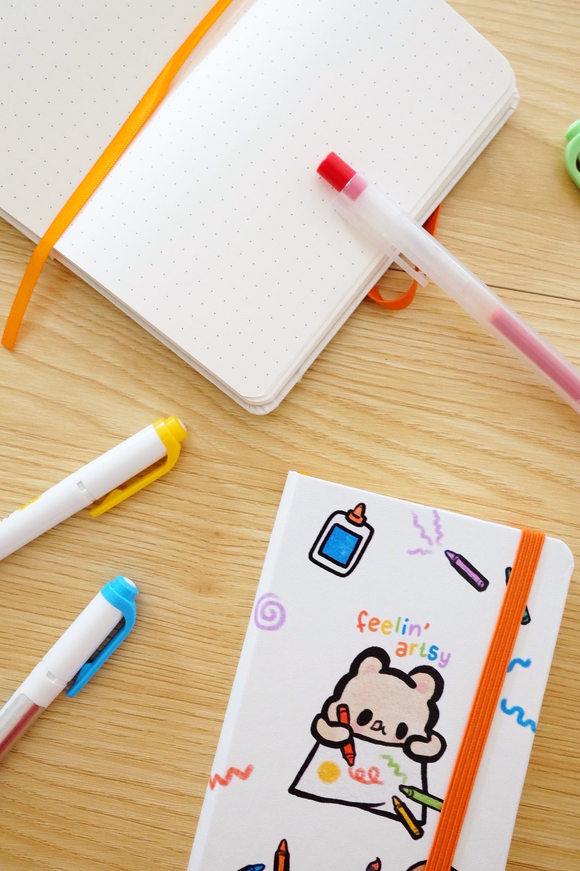 Feelin' Artsy Dotted Notebook