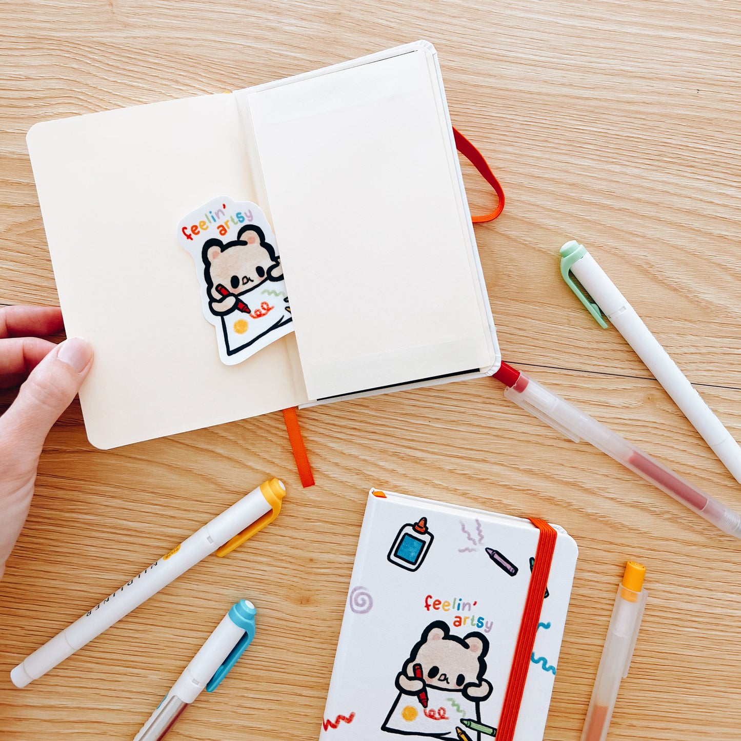Feelin' Artsy Dotted Notebook
