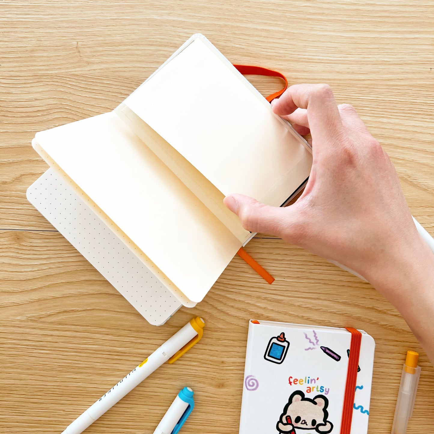 Feelin' Artsy Dotted Notebook