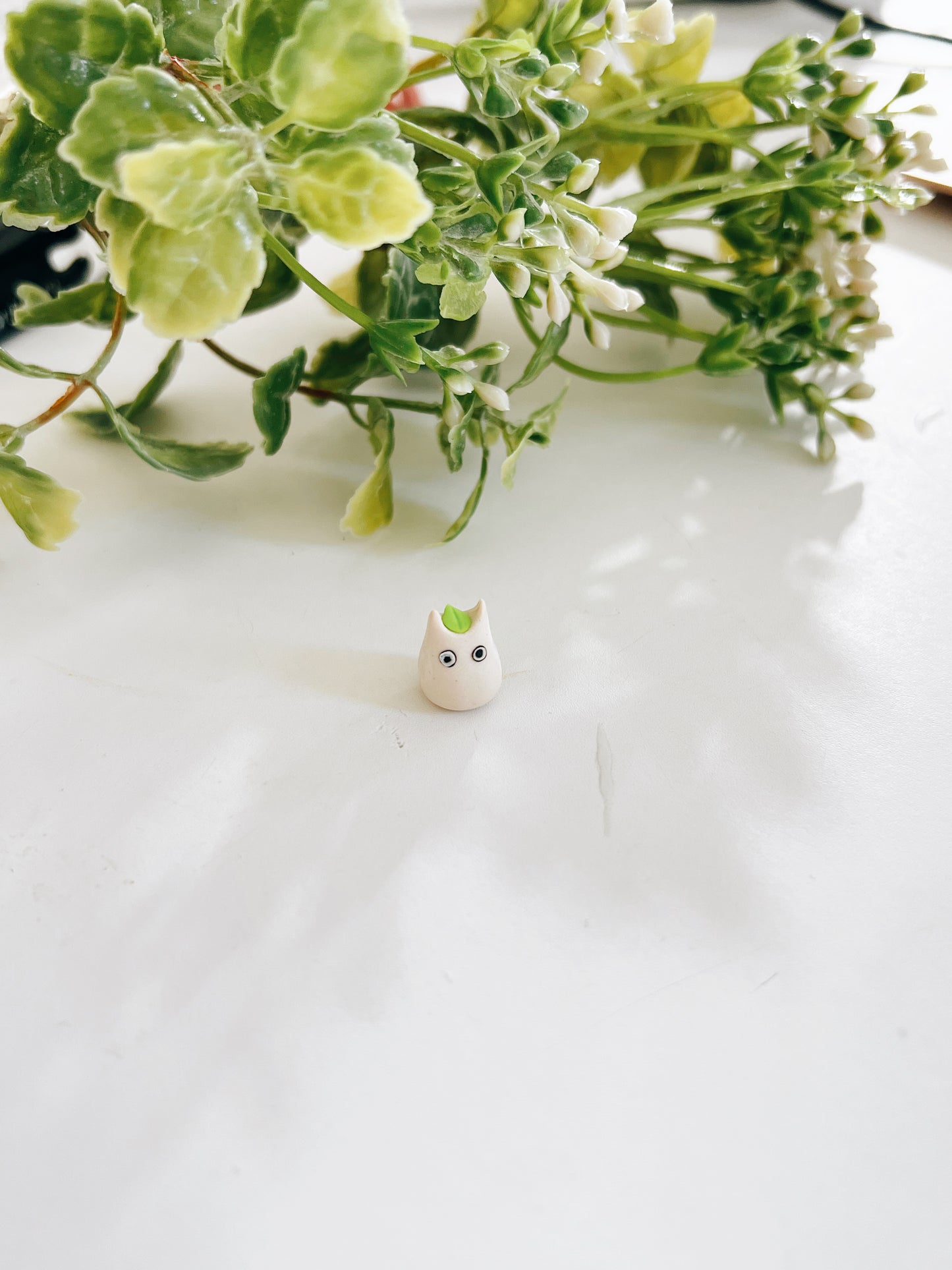 Handmade Mini Totoro Polymer Clay Buddy