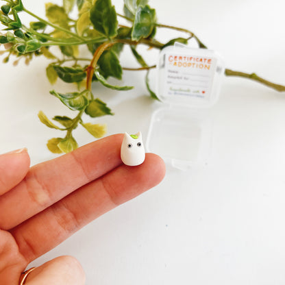 Mini Totoro Polymer Clay Buddy | Handmade