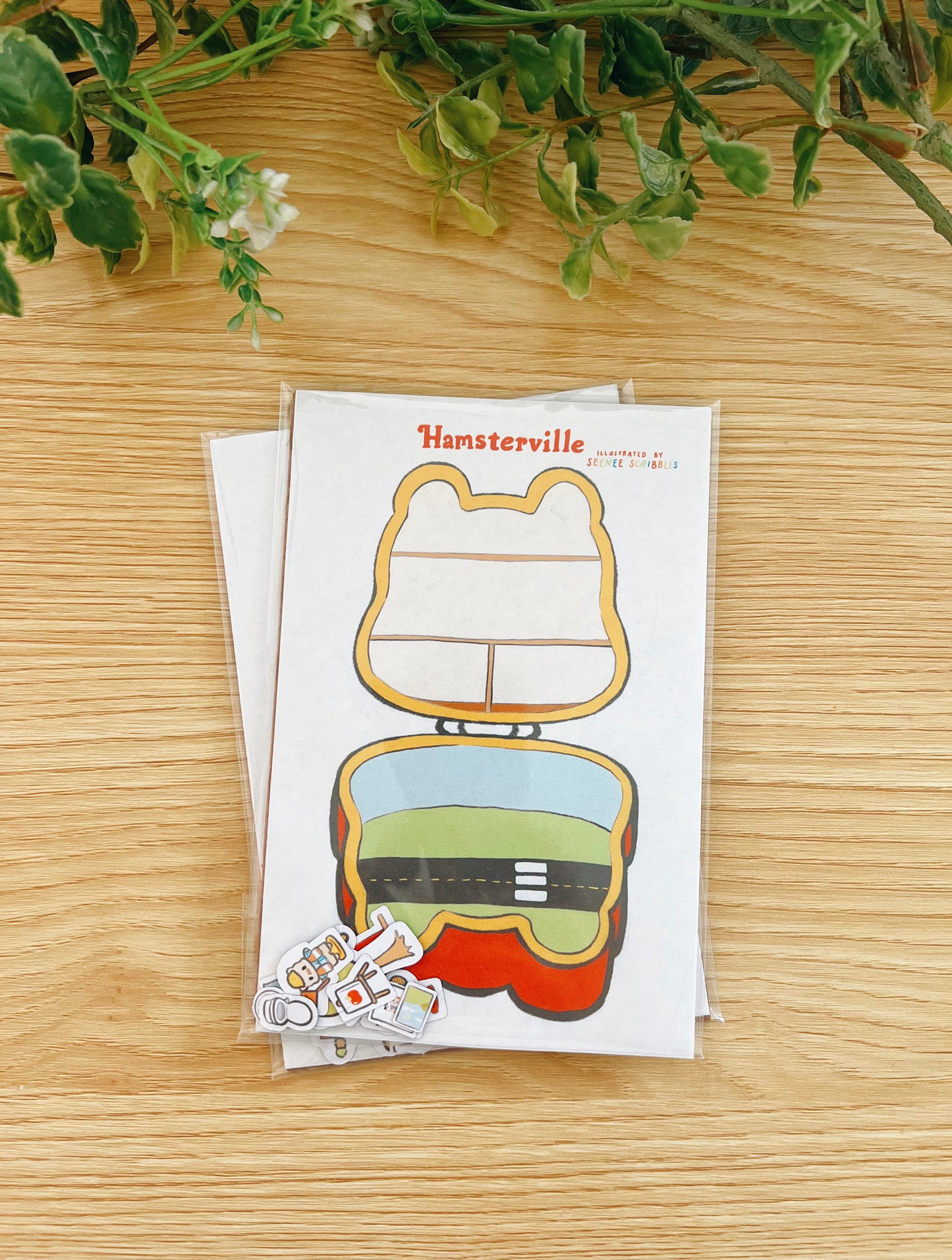 Hammy Pocket in Hamsterville Magnet Activity