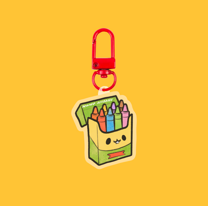 Crayon Box Hammy Keychain